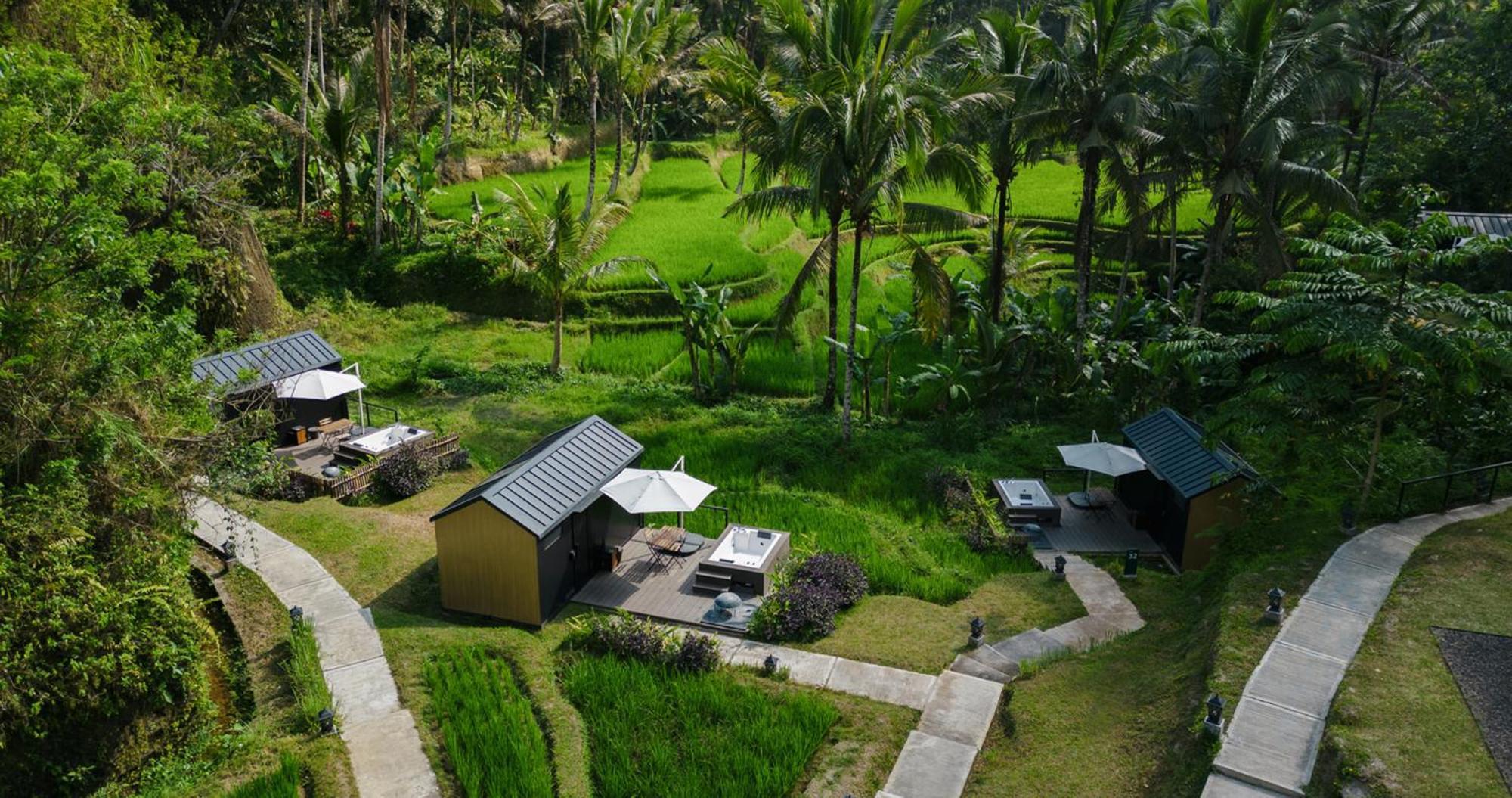Bobocabin Ubud, Bali Екстер'єр фото