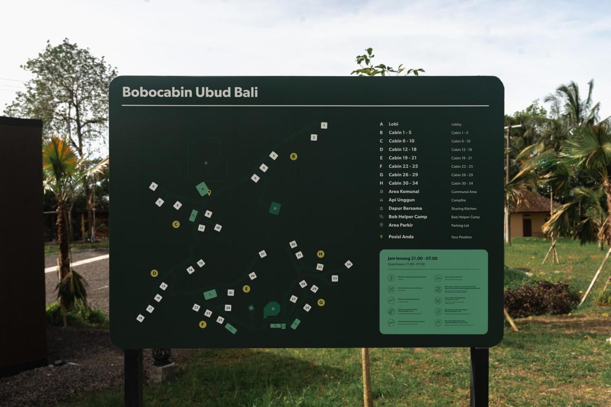 Bobocabin Ubud, Bali Екстер'єр фото